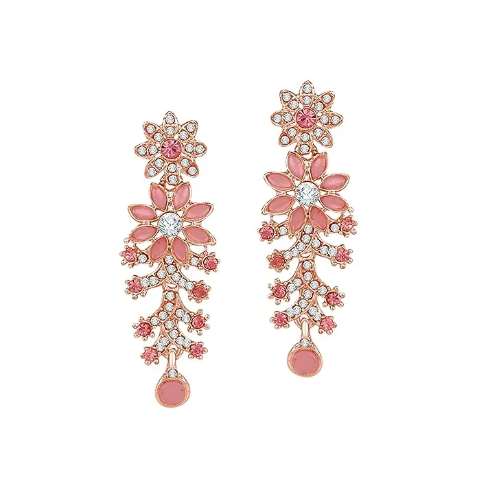 Diamond Necklace Jewelry Set for Women with Earrings and Maang Tikka for Wedding
