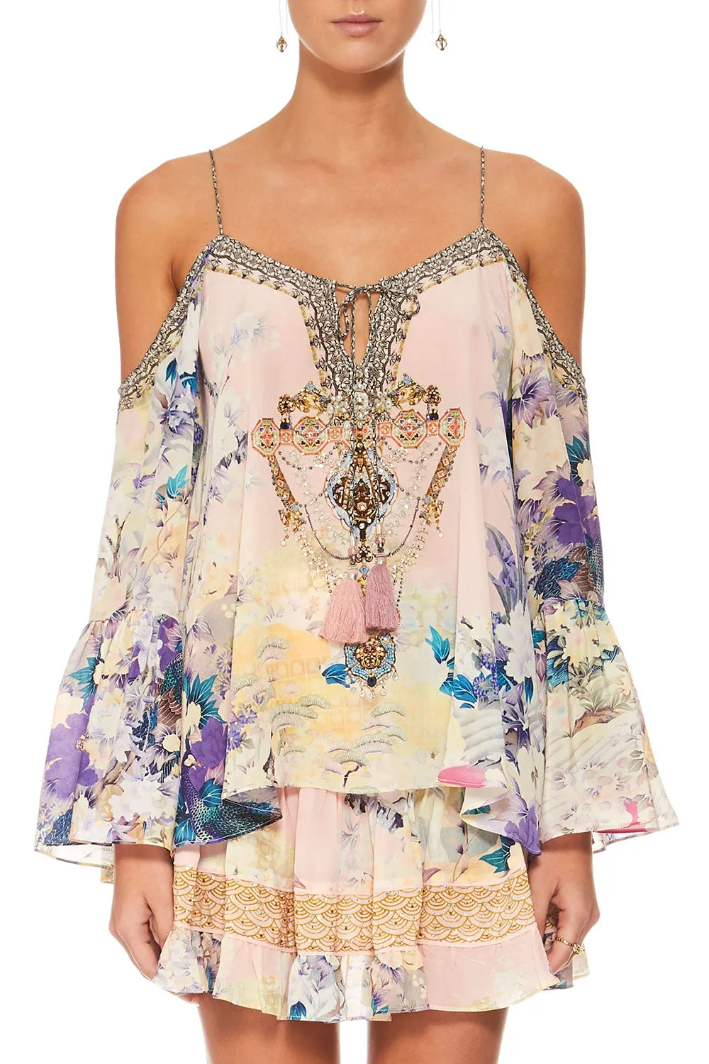 DROP SHOULDER TOP HARAJUKU HEIRESS