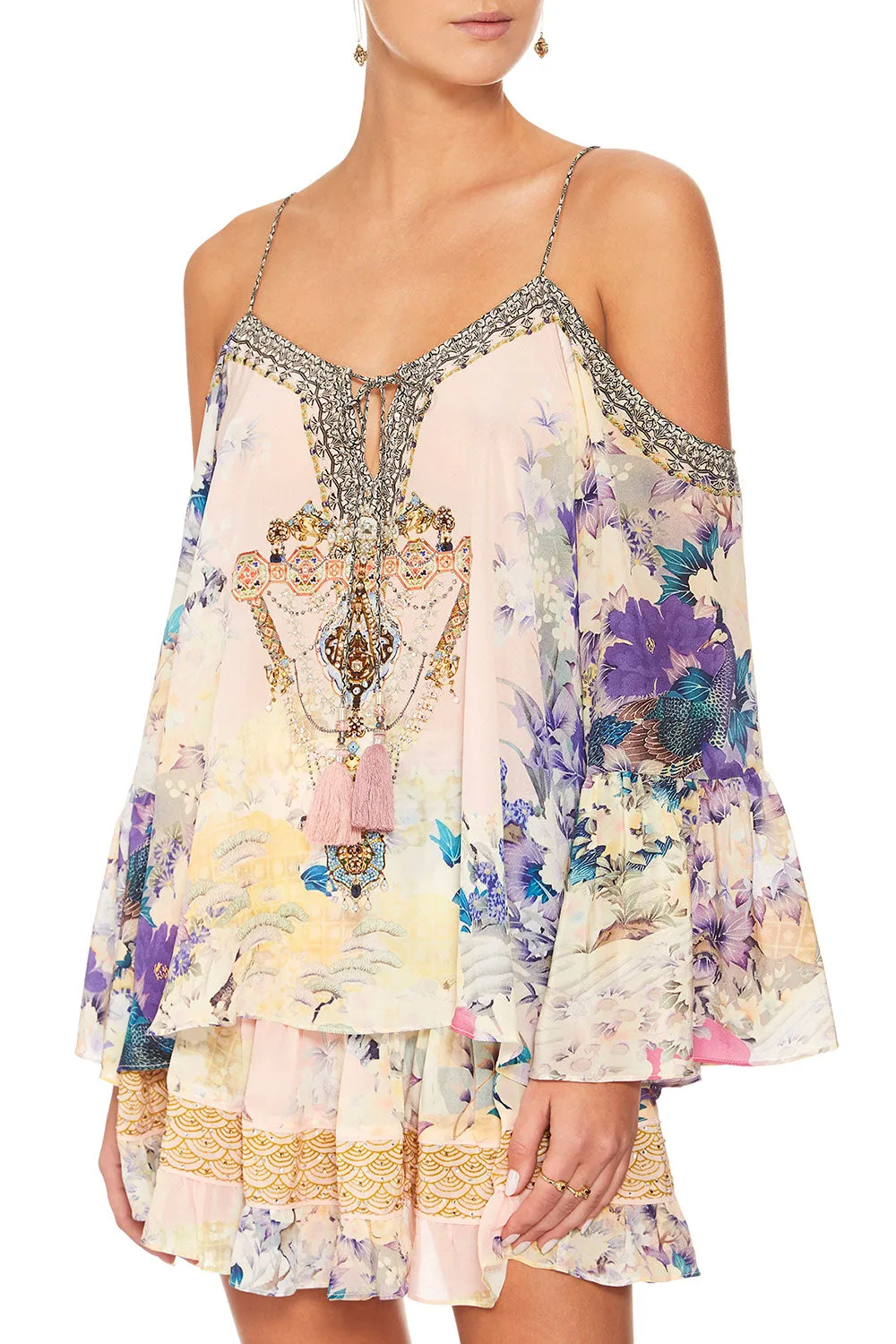 DROP SHOULDER TOP HARAJUKU HEIRESS