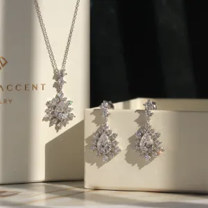 Elegant Cascade Jewelry Set