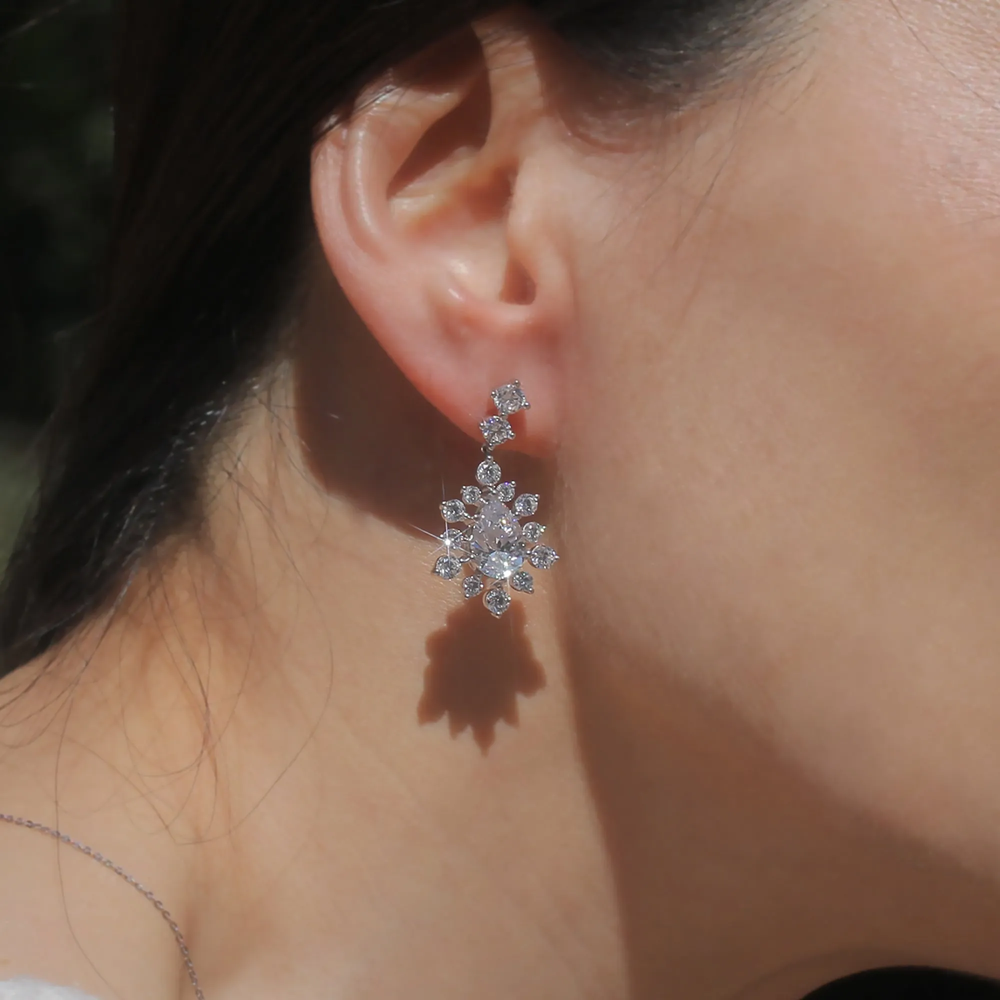 Elegant Cascade Jewelry Set