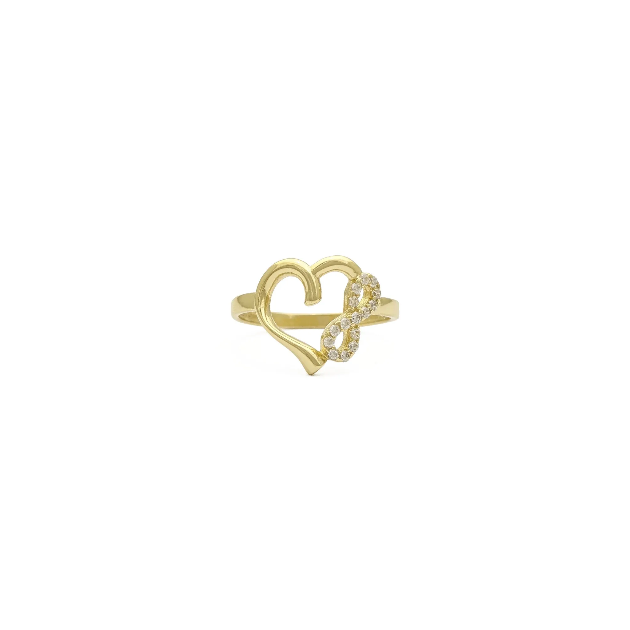 Eternal Heart Contoured Ring (14K)