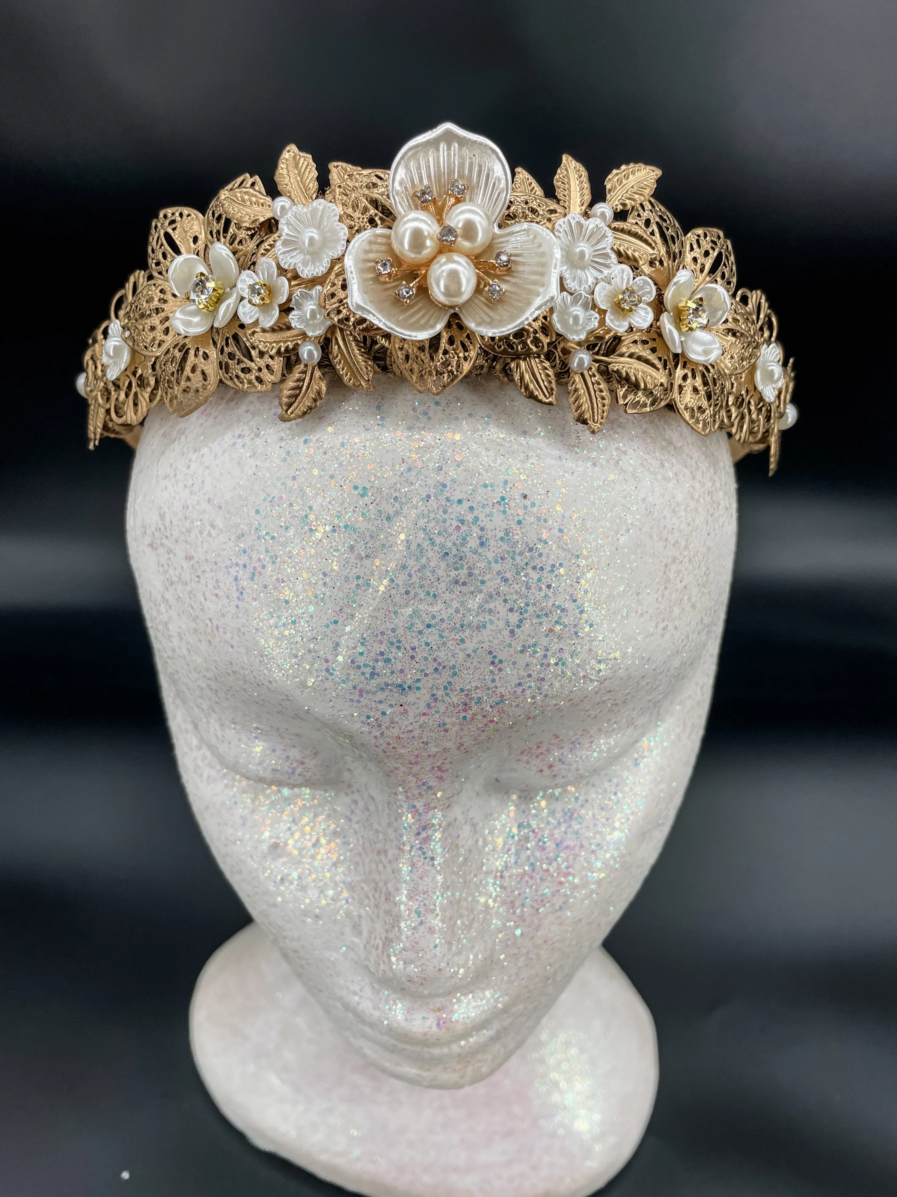 Floral Elegance Bridal Tiara
