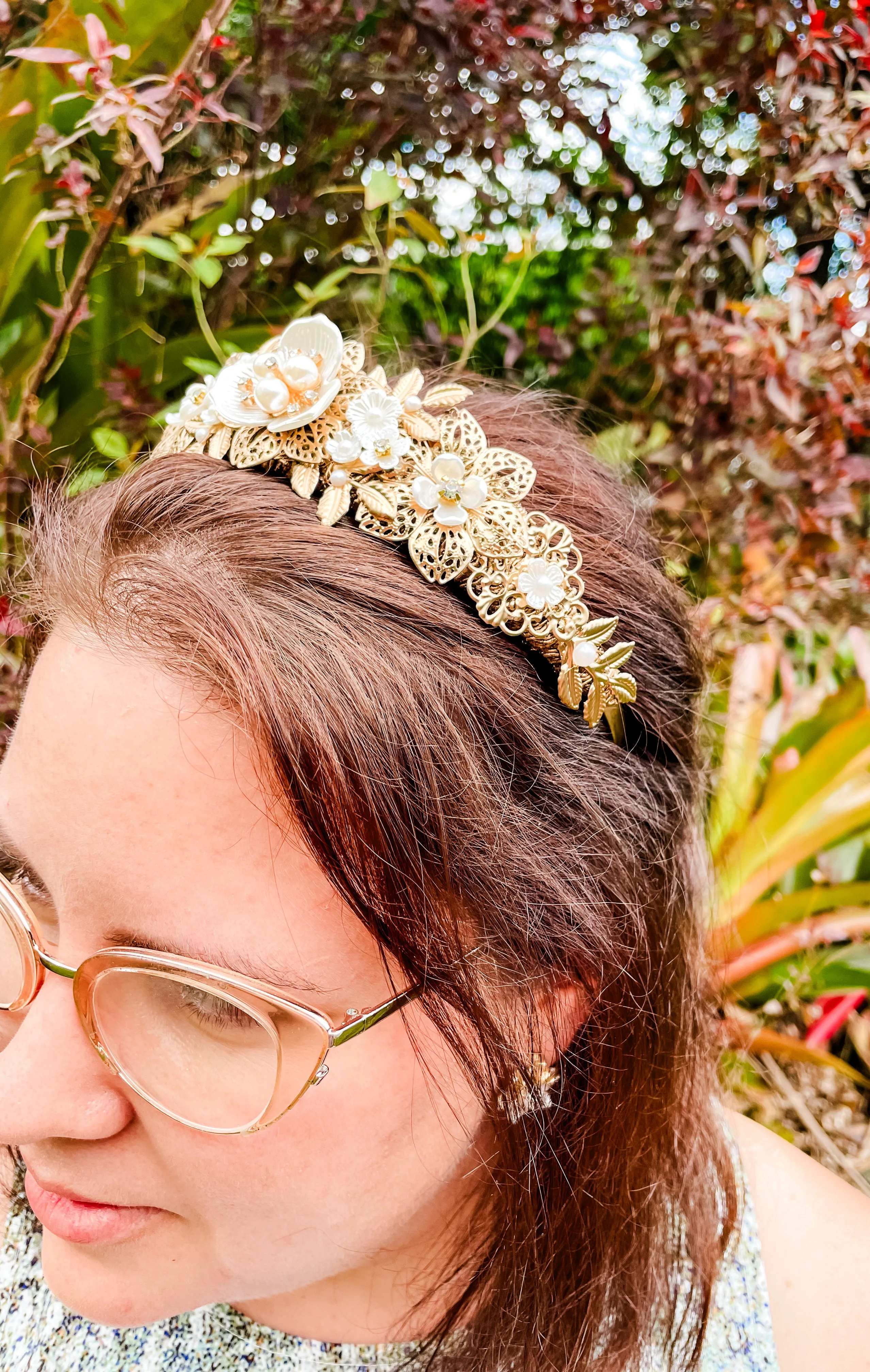 Floral Elegance Bridal Tiara