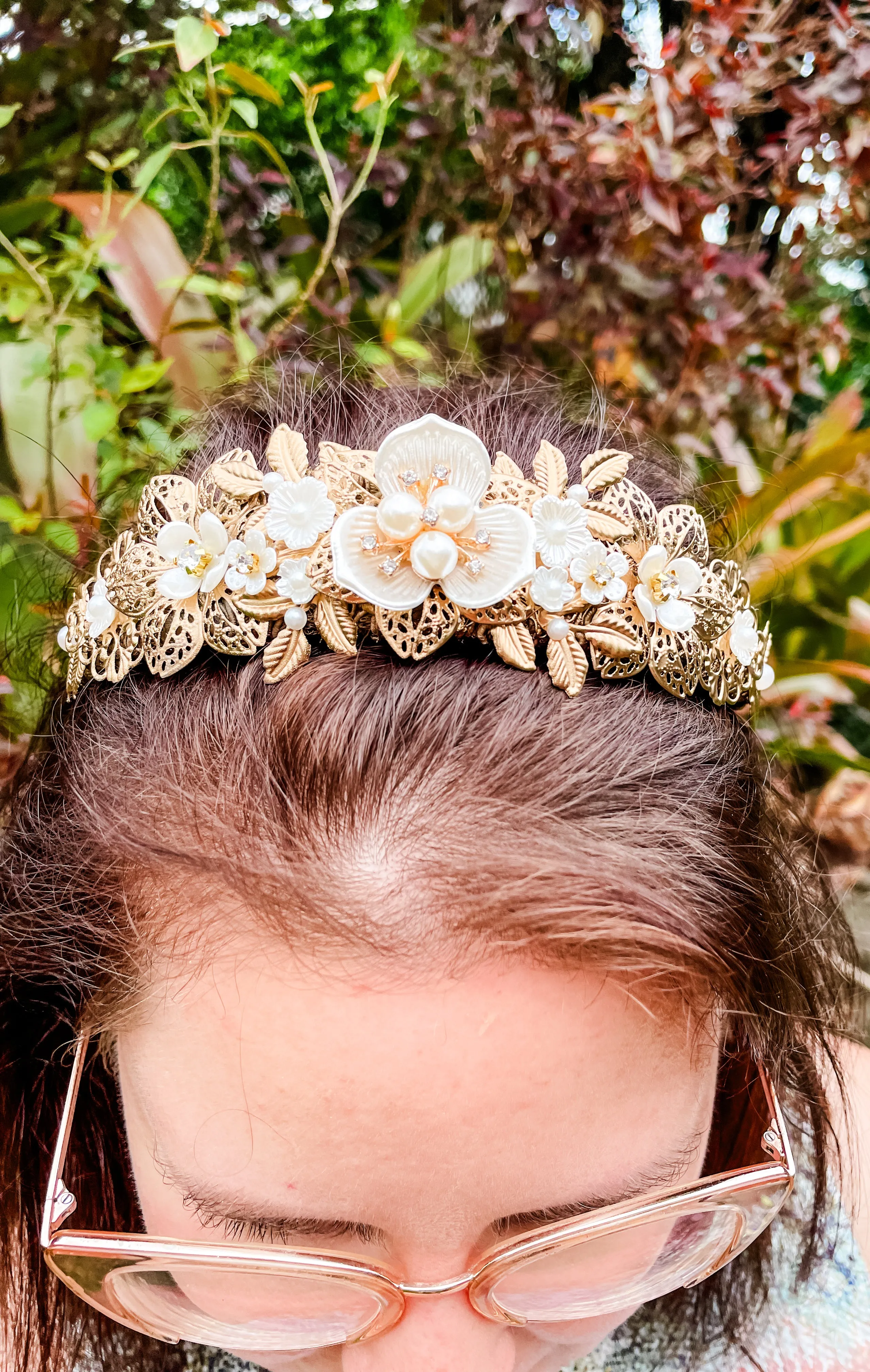Floral Elegance Bridal Tiara