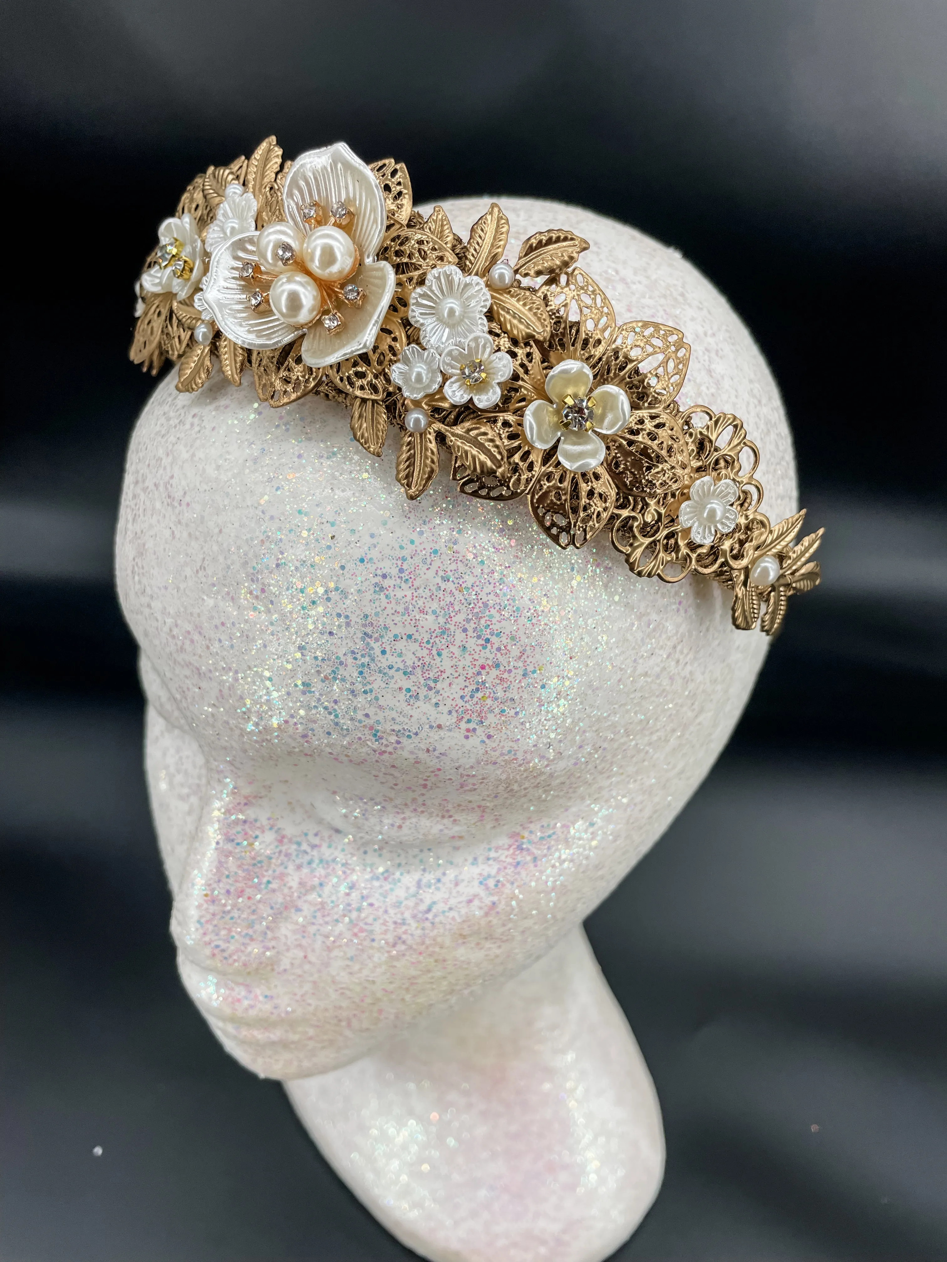Floral Elegance Bridal Tiara