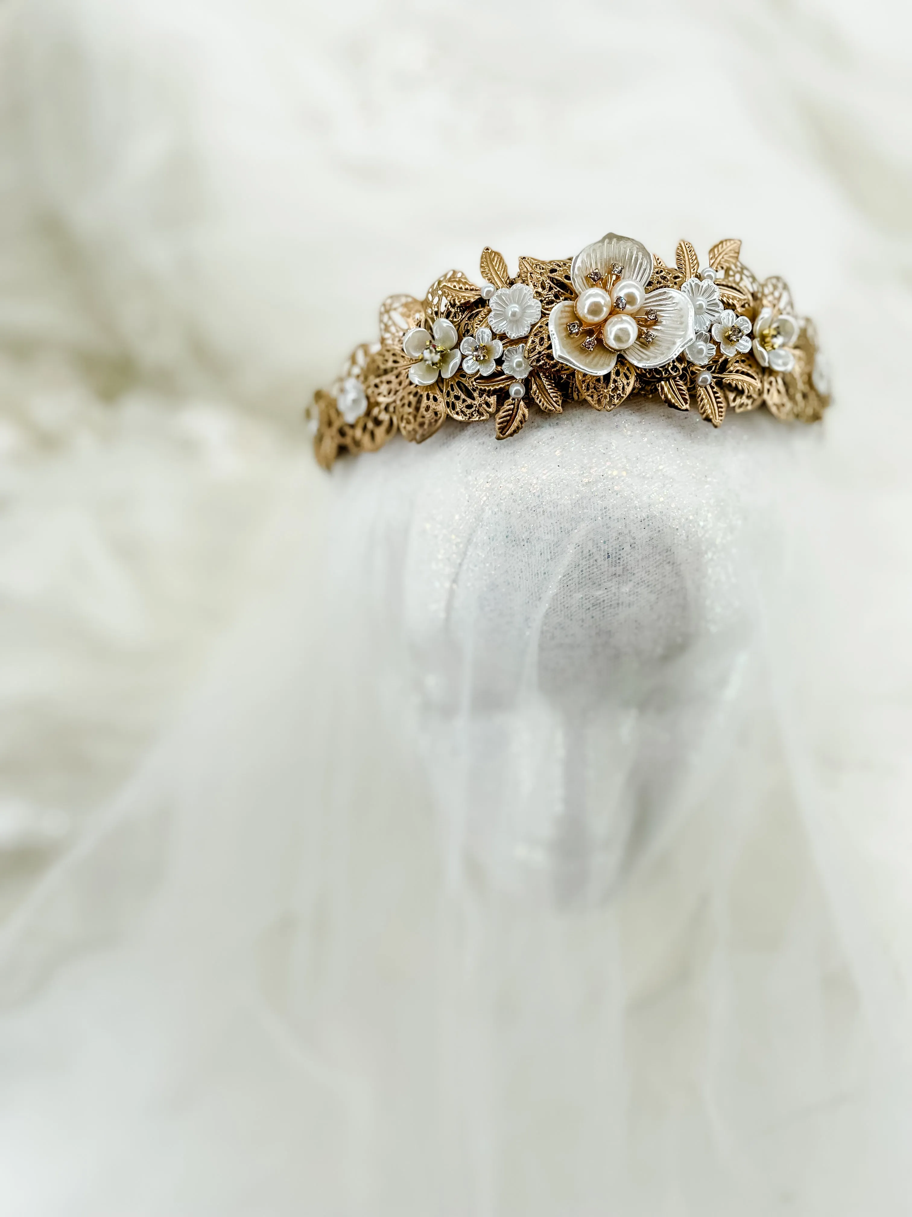 Floral Elegance Bridal Tiara