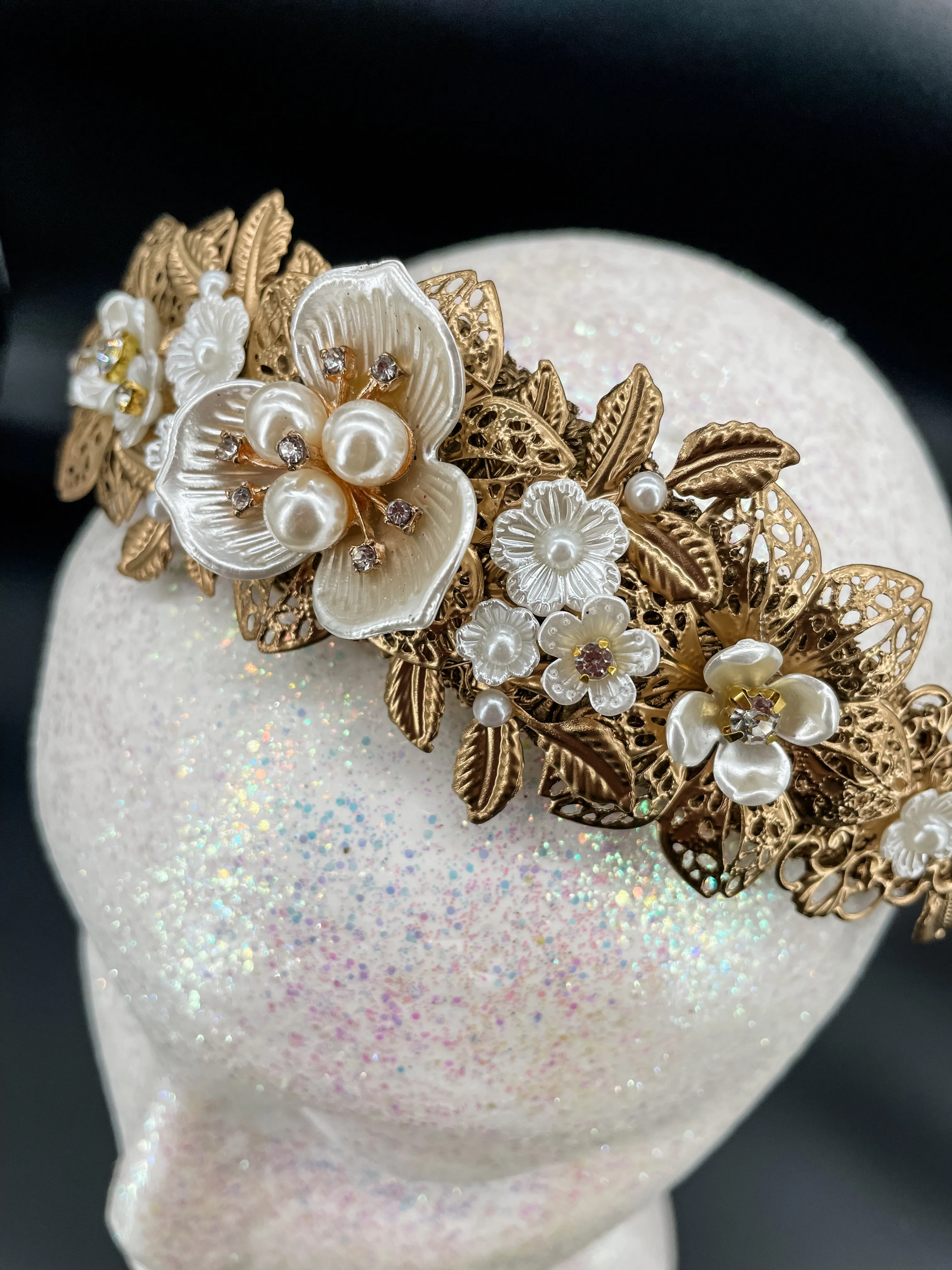Floral Elegance Bridal Tiara
