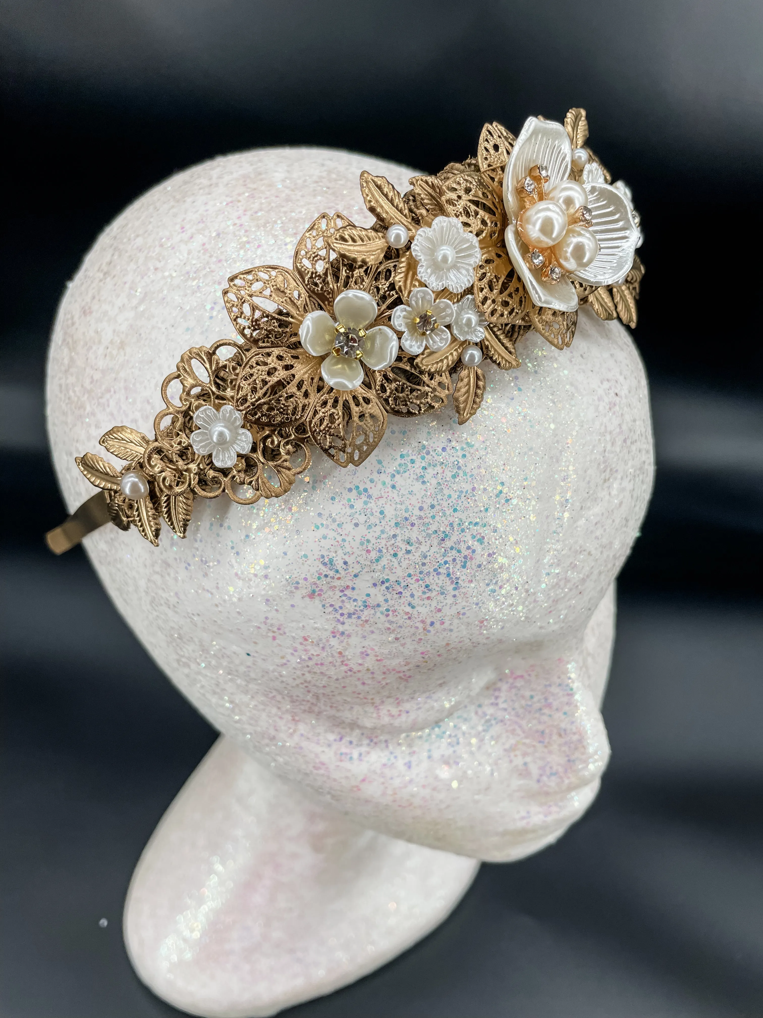 Floral Elegance Bridal Tiara