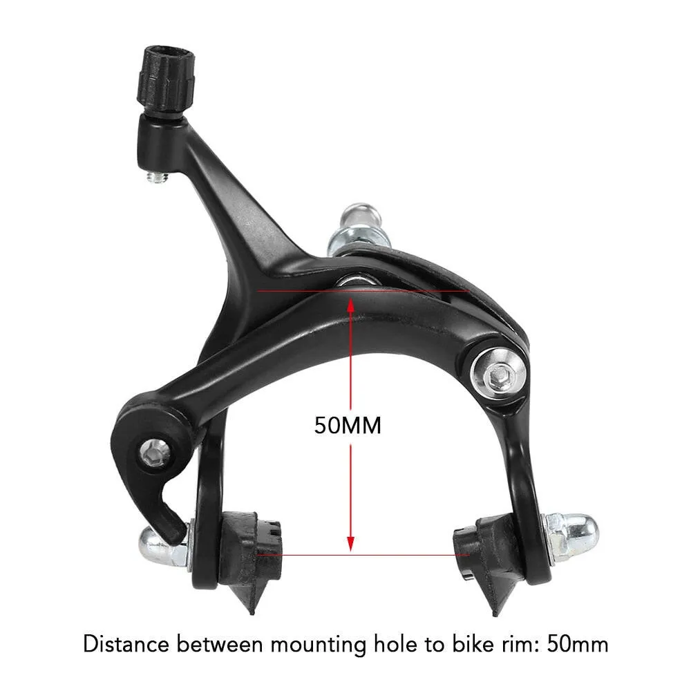 Front / Rear Fixie Bike Brake Kit Road Bike Cruiser Brake Set Mountain Bicycle Caliper Brake Kit Side Pull Brake Set Bike Parts
