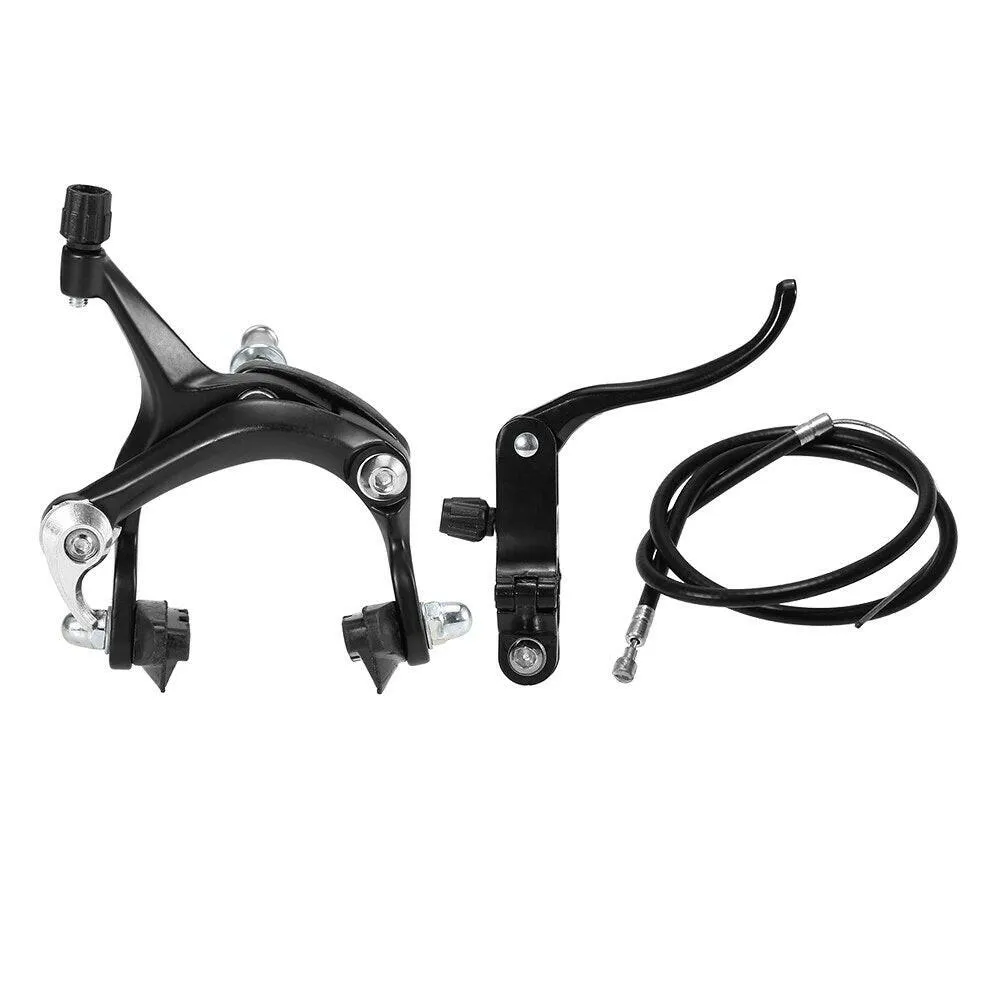 Front / Rear Fixie Bike Brake Kit Road Bike Cruiser Brake Set Mountain Bicycle Caliper Brake Kit Side Pull Brake Set Bike Parts