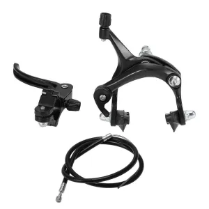 Front / Rear Fixie Bike Brake Kit Road Bike Cruiser Brake Set Mountain Bicycle Caliper Brake Kit Side Pull Brake Set Bike Parts