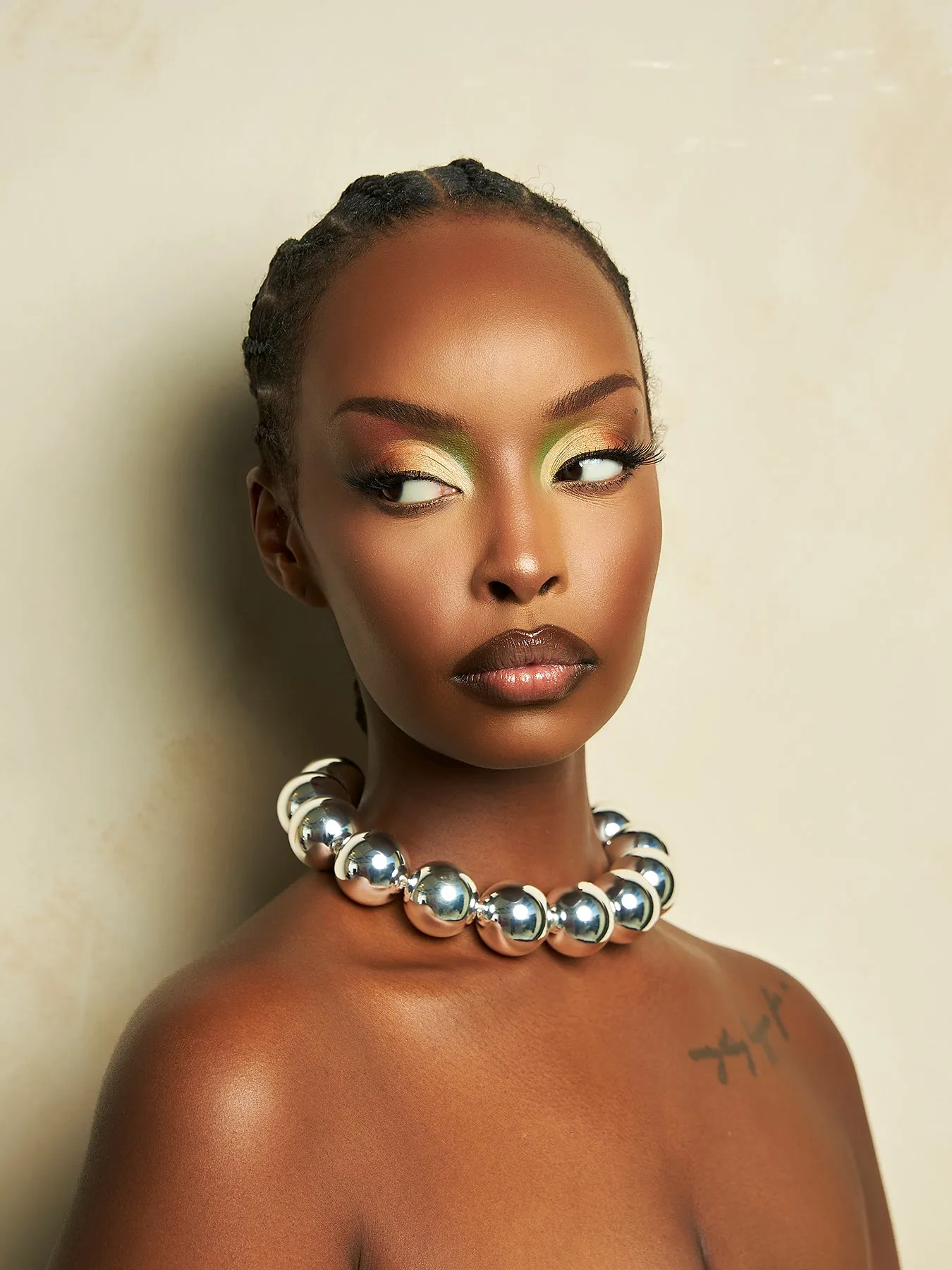GABI NECKLACE in SILVER
