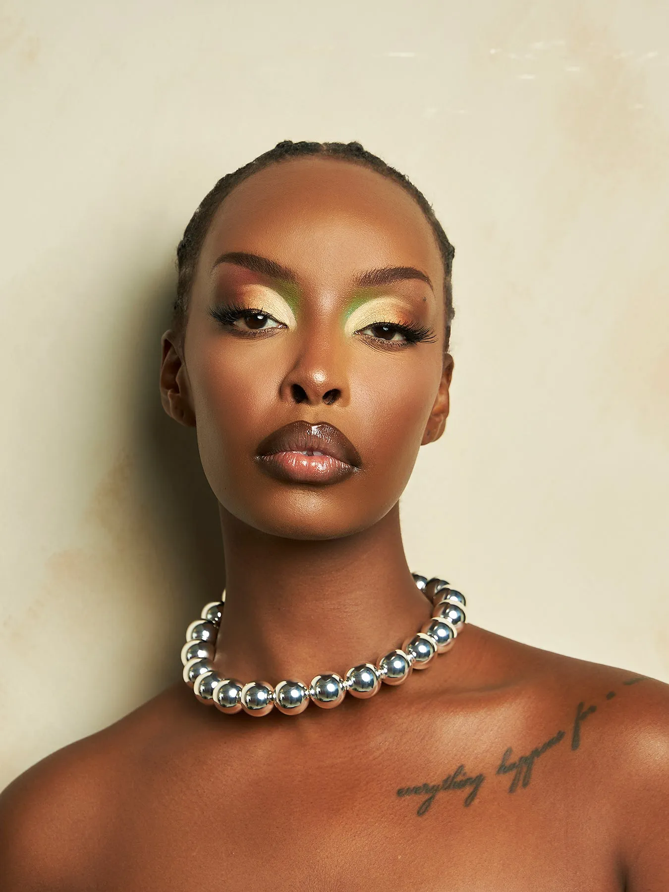 GABI NECKLACE in SILVER