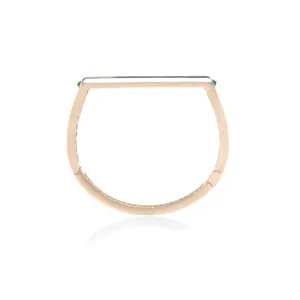 Gemstone & Diamond Grace Bangle Bracelet