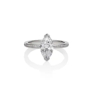 GEORGINI HEIRLOOM FOREVER RING SILVER