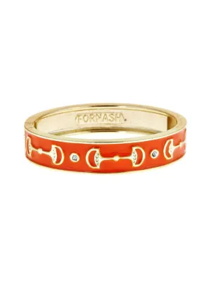 Gold Cup Bracelet - Orange