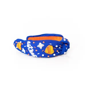 H-Town Beaded Headband | Blue