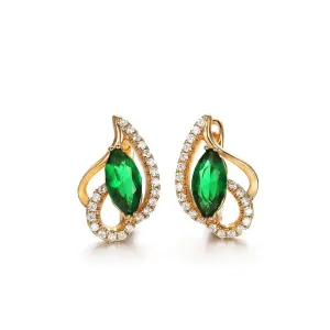Hanre Natural Zircon Studs