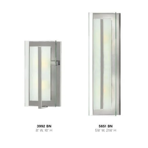 HINKLEY LATITUDE Single Light Vanity 5650