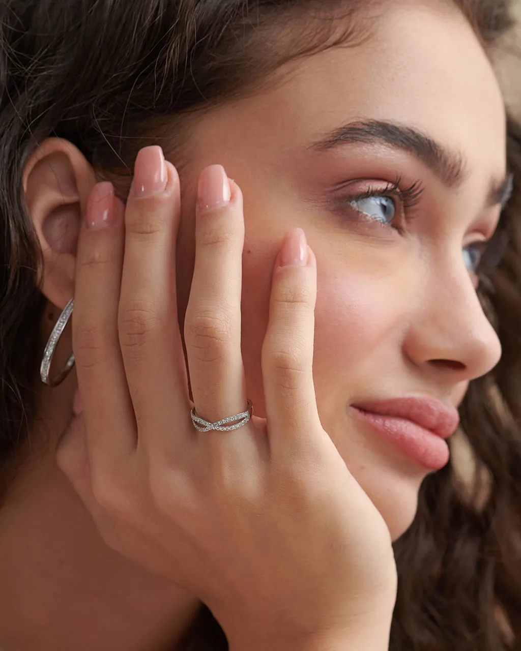 Infinity Diamond Ring