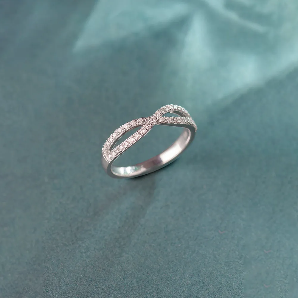 Infinity Diamond Ring