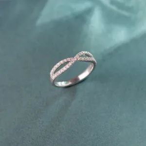 Infinity Diamond Ring