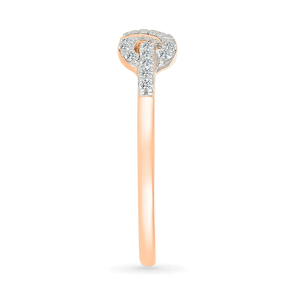 Infinity Everyday Diamond Gold Ring