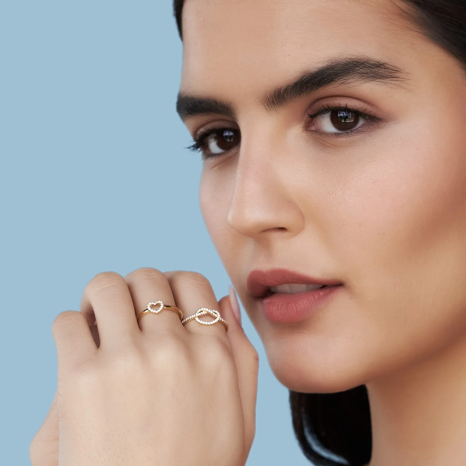 Infinity Heart Ring