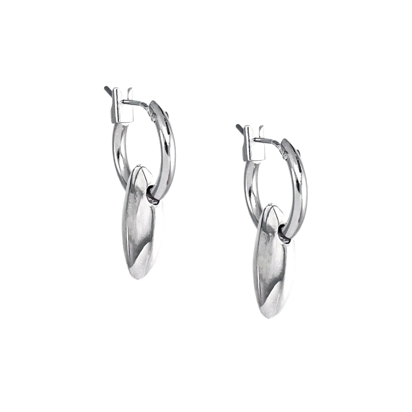Isla 2-in-1 Hoops - Small - Silver