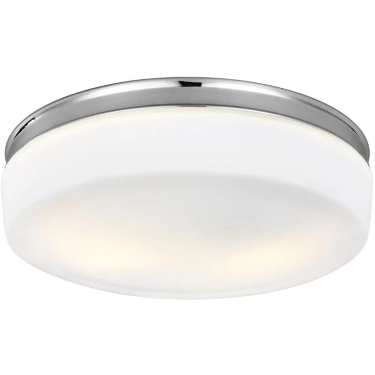 Issen 14 in. Flush Mount Light Chrome Finish