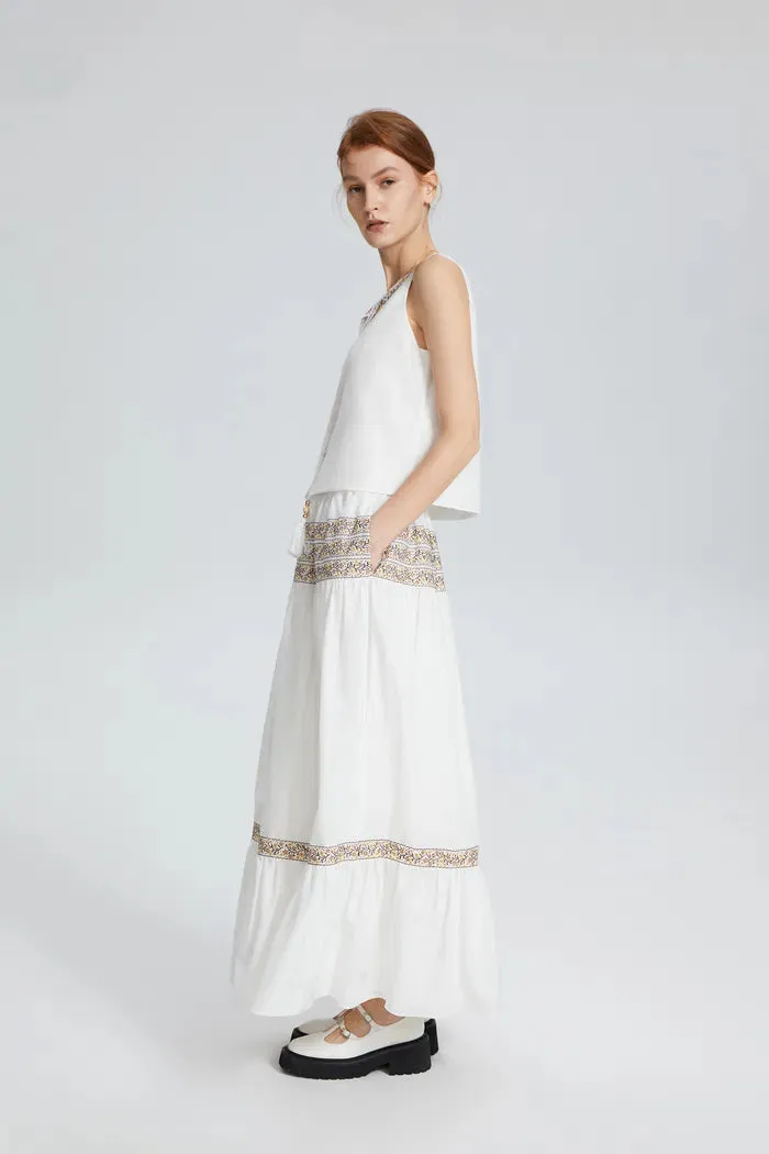 Keira Vest and Skirt Set