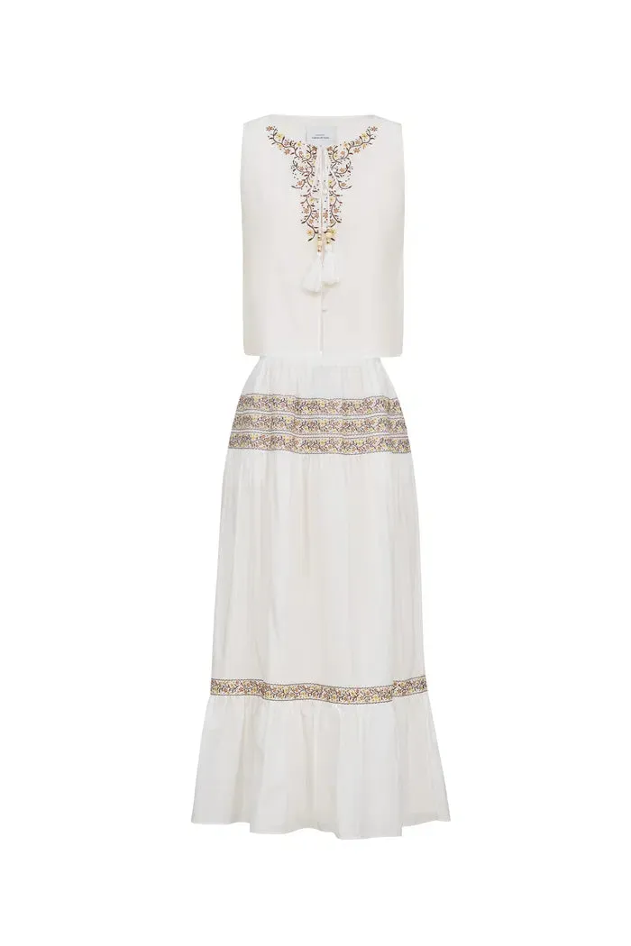 Keira Vest and Skirt Set