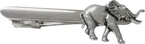 Kiola Designs Walking Elephant Tie Clip