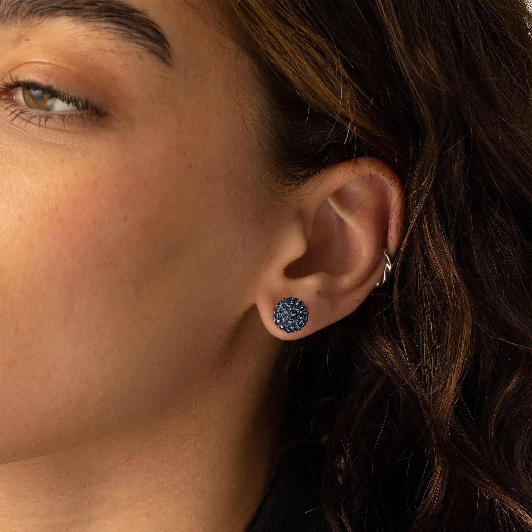 Medium Birthstone Sparkle Ball™ Stud Earrings