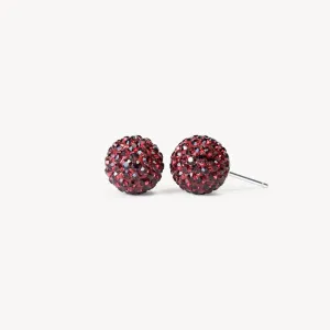 Medium Birthstone Sparkle Ball™ Stud Earrings