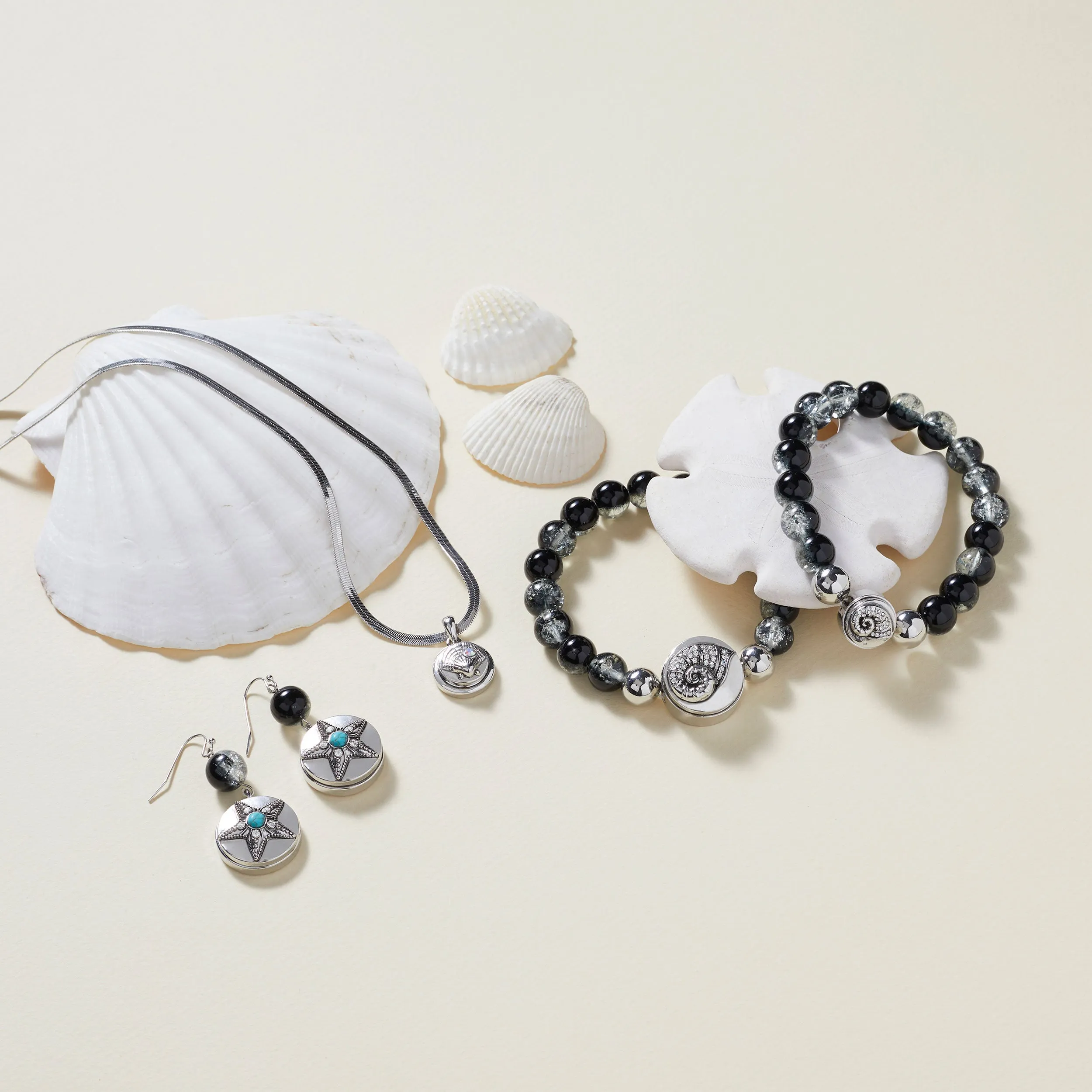 Midnight Sparkle Stretch Bracelet