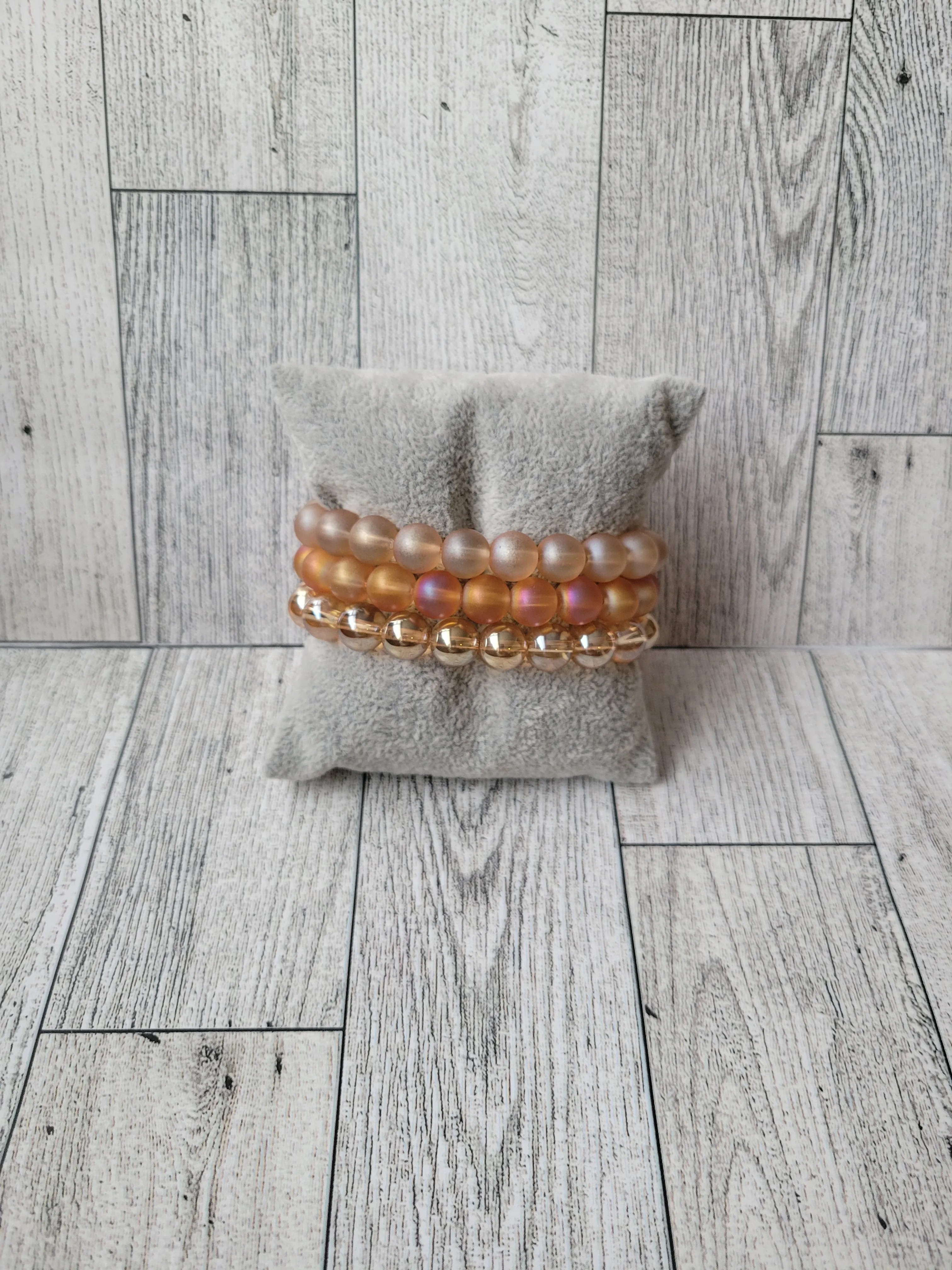 Mimosa - Beaded Bracelet Set