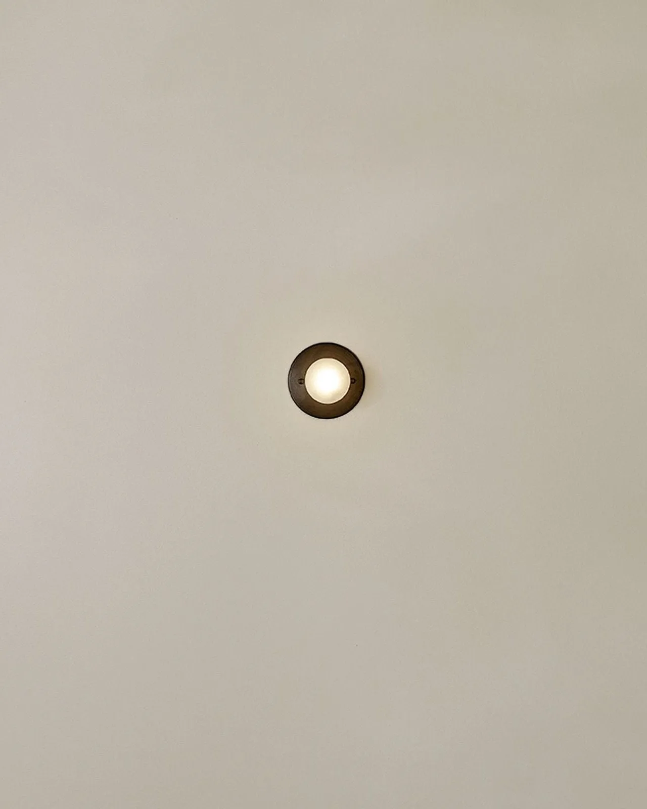 Minimalist Metal and Glass Orb Wall Light