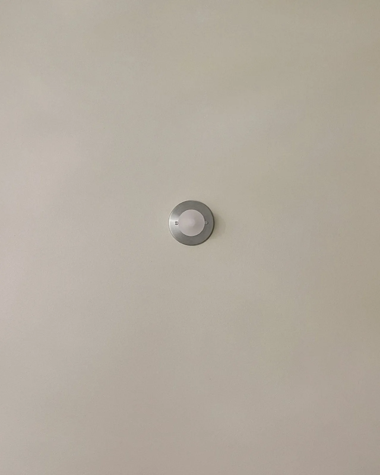 Minimalist Metal and Glass Orb Wall Light