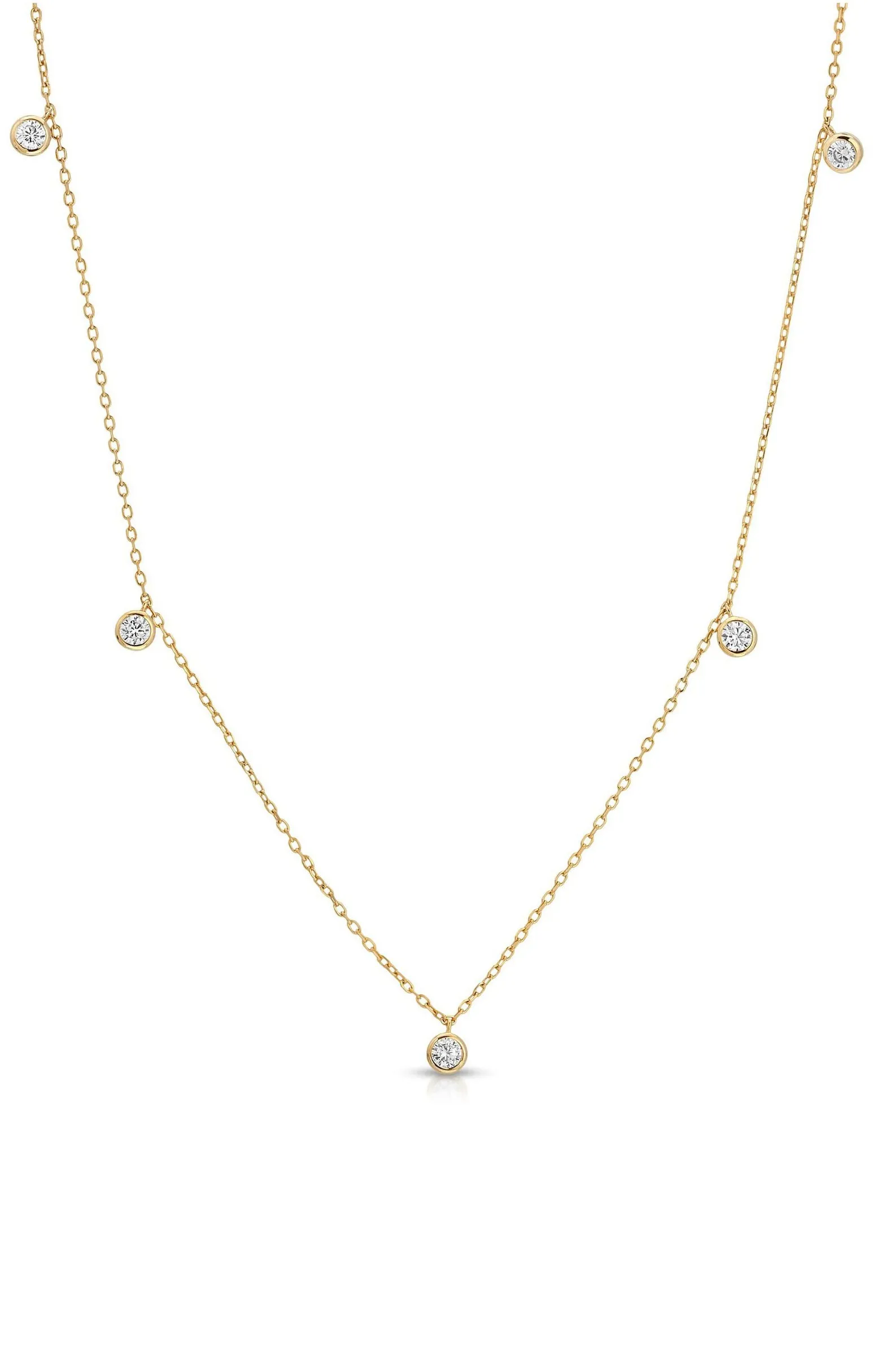 Miranda Frye Shea Charm Necklace ~ 18K Gold Plated