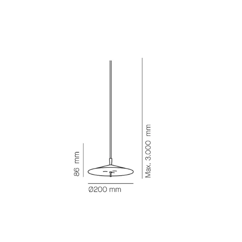 Modern Simple Luminaire Pendant | Assorted Size