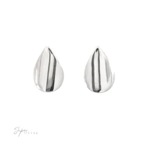 Modern Teardrop Studs