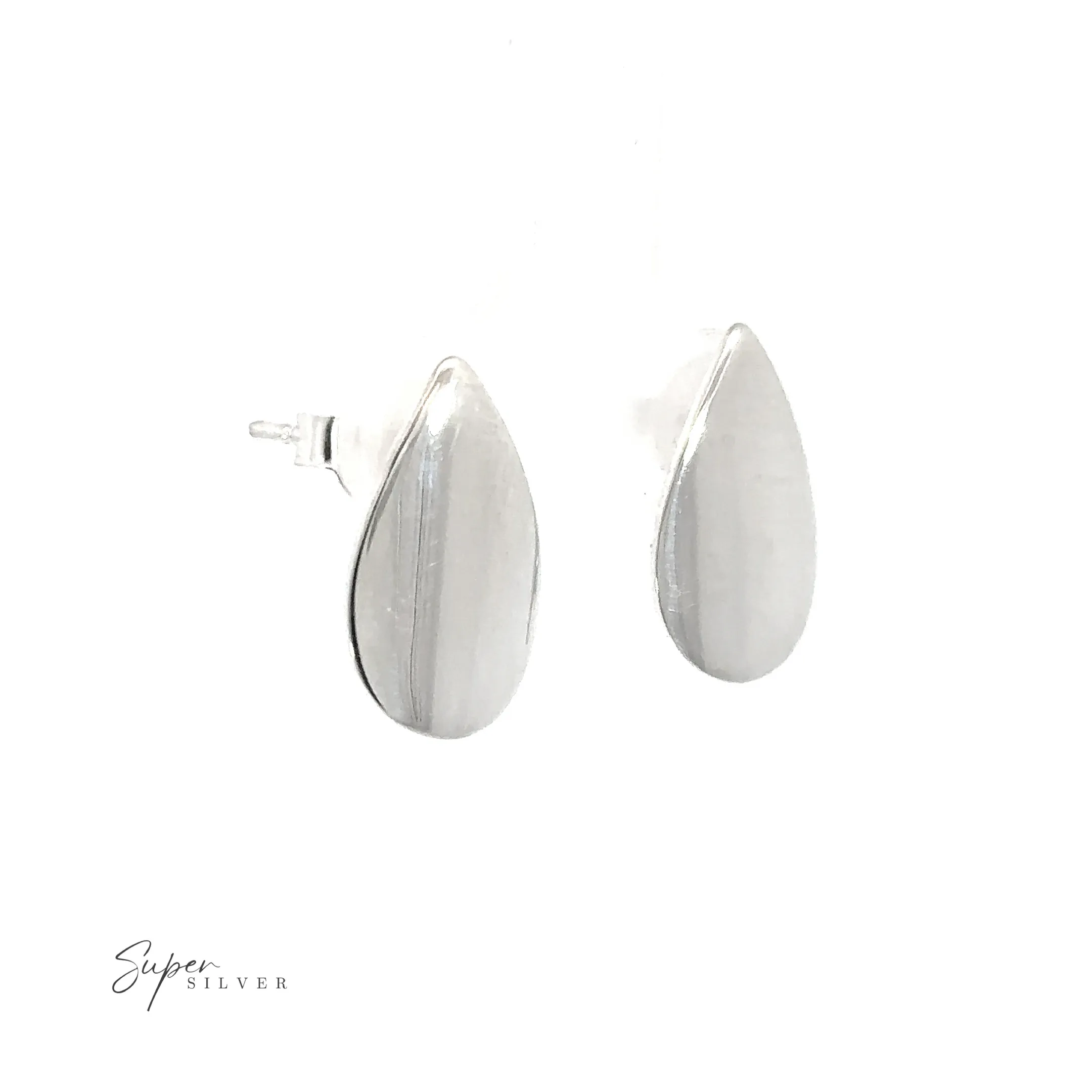 Modern Teardrop Studs