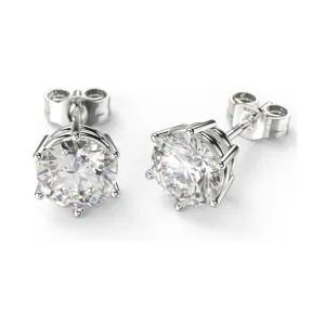 Moissanite Stud Earrings
