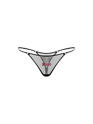 Mood Black G-String