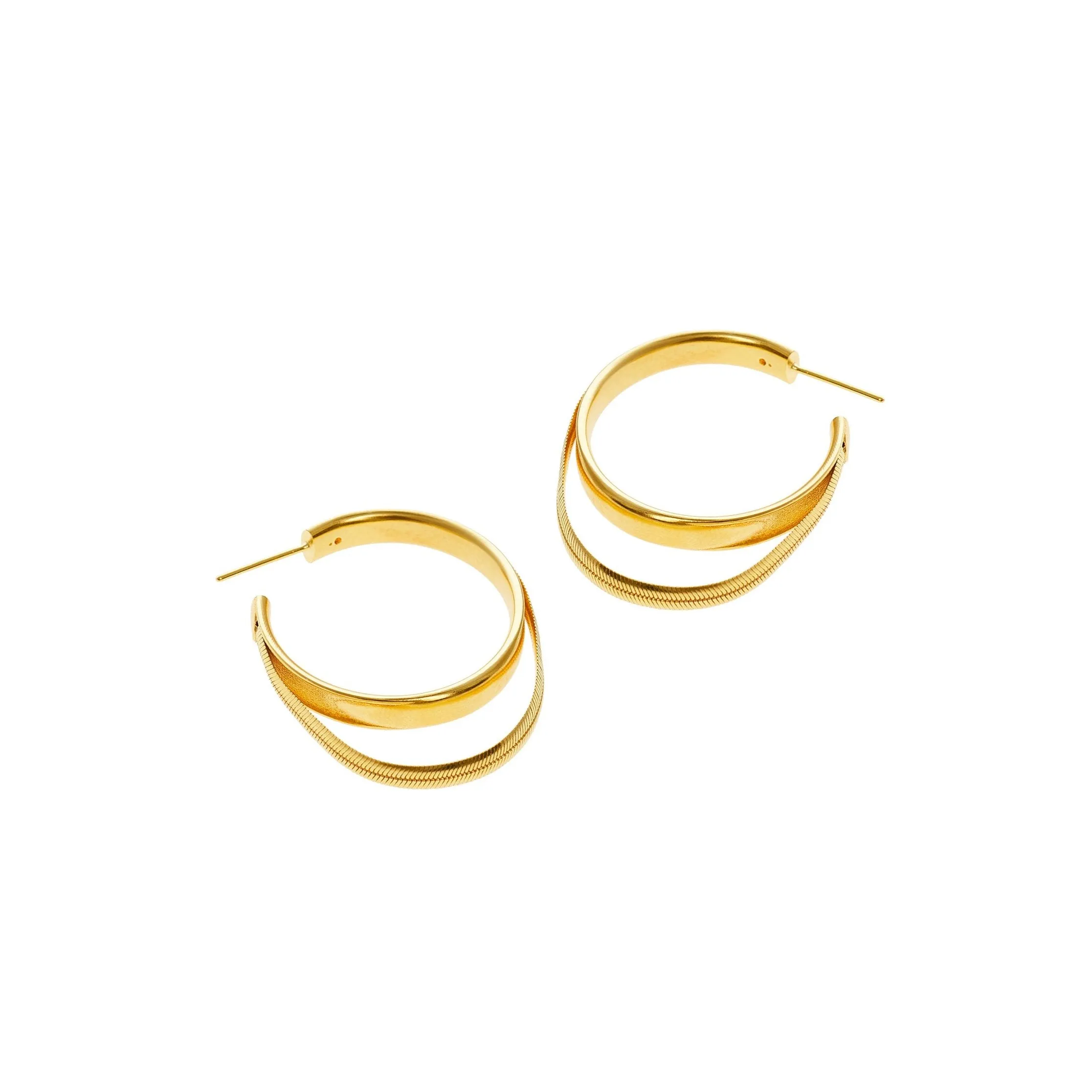 Nataraj Hoop Earrings
