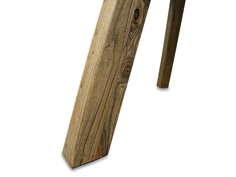 Nena Reclaimed 1.25m Round Wooden Dining Table