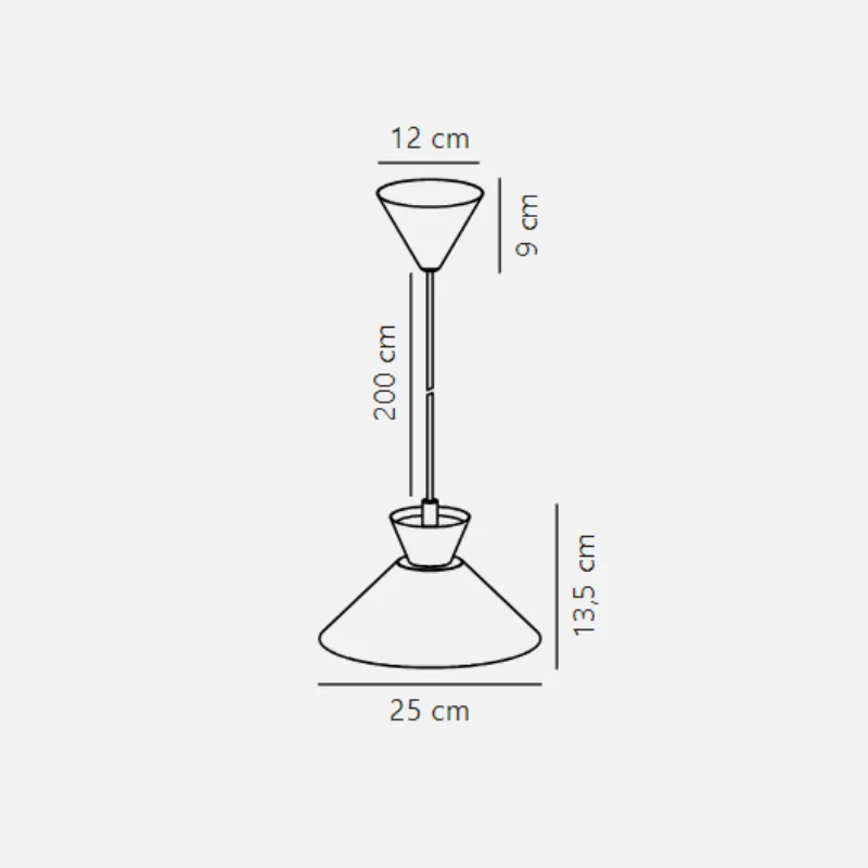 Nordic Minimalist Shade Pendant