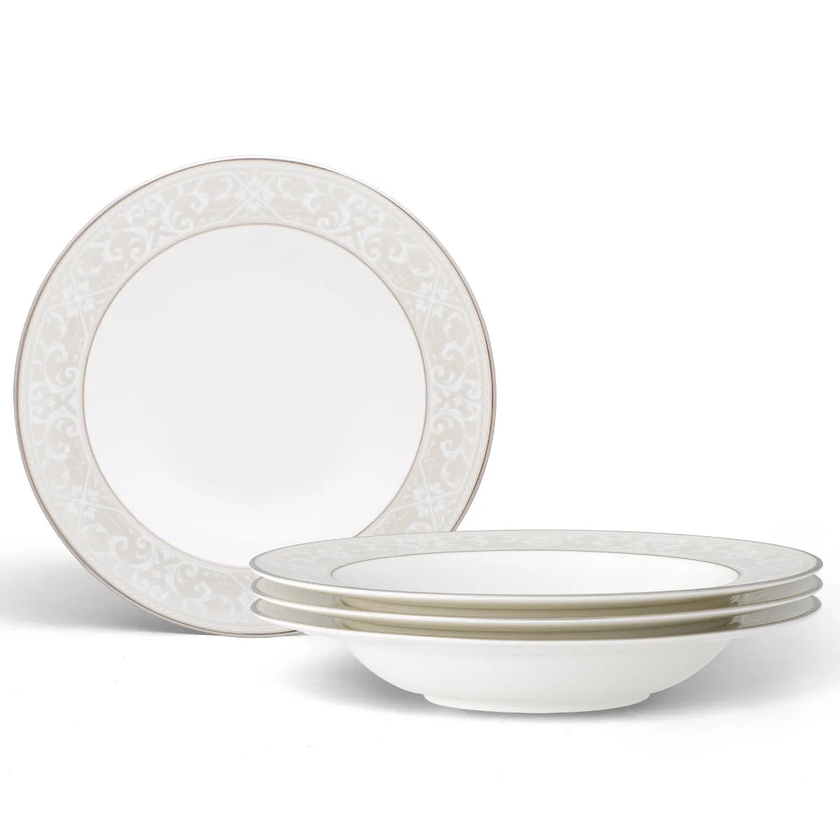 Noritake Silver Montvale Dinnerware Set